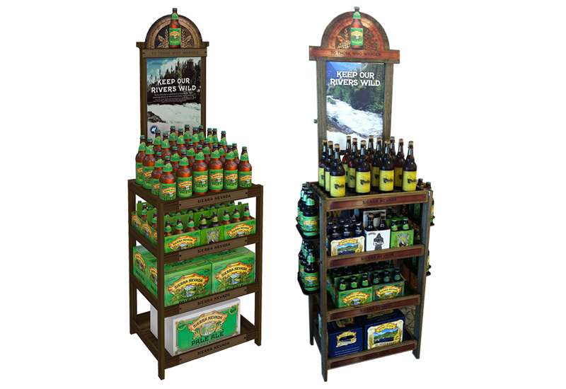 Sierra Nevada Bottle Display