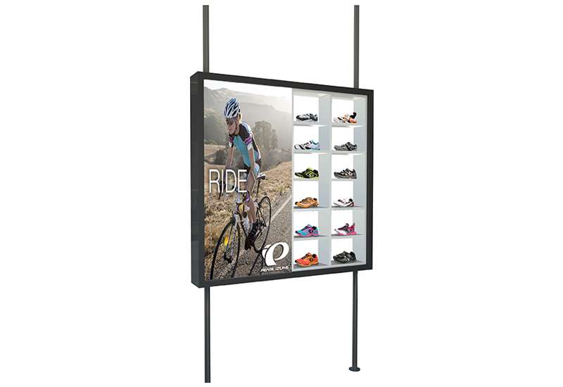 Pearl Izumi Window Box Display