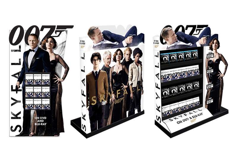 Skyfall Merchandisers