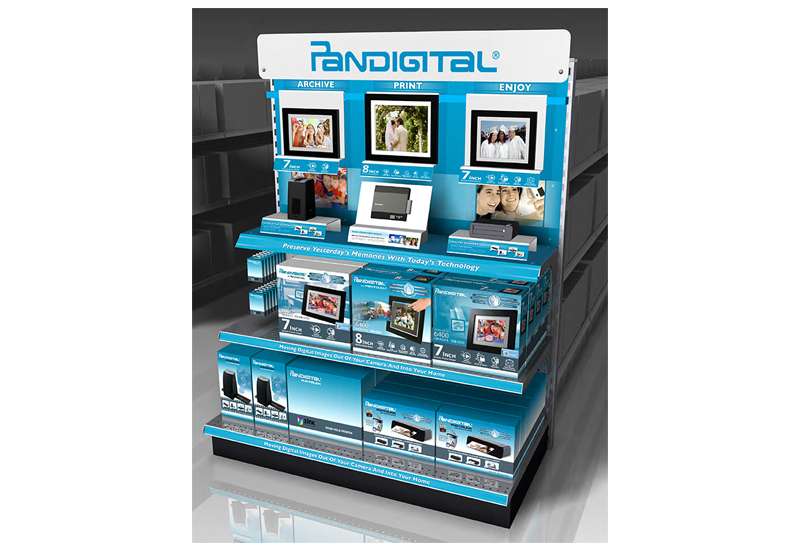 Pandigital Endcap Merchandiser