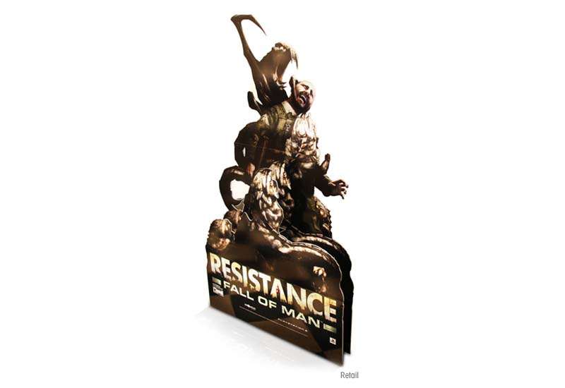 Resistance Fall of Man Standee